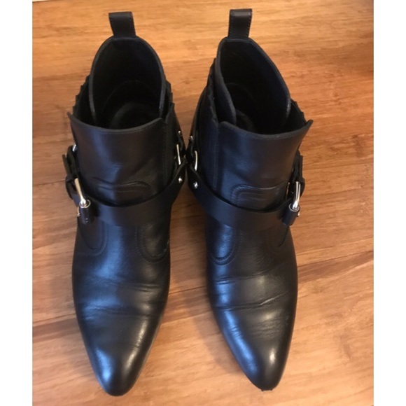 Casadei leather black booties - Picture 2 of 7